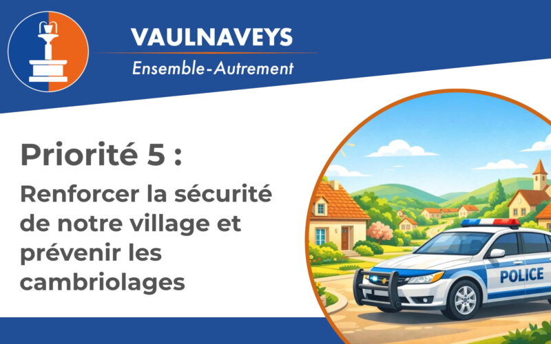 La sécurité n&rsquo;est pas négociable !