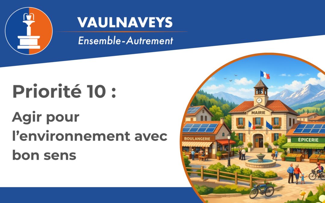 Agir pour l&rsquo;environnement