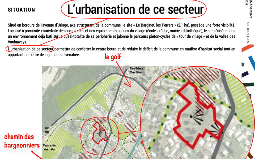 Le béton continue d’avancer à Vaulnaveys-le-Haut