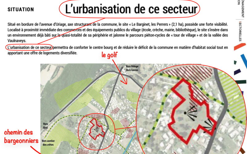 Le béton continue d’avancer à Vaulnaveys-le-Haut