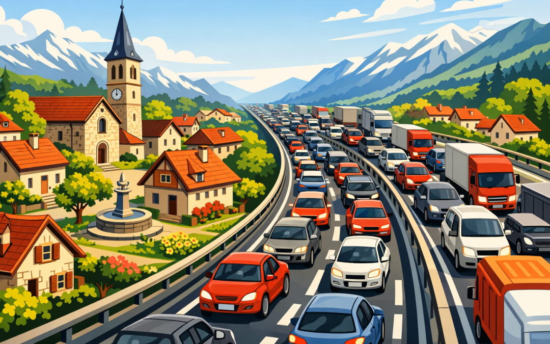 Toujours plus de voitures… toujours plus de ralentisseurs ?