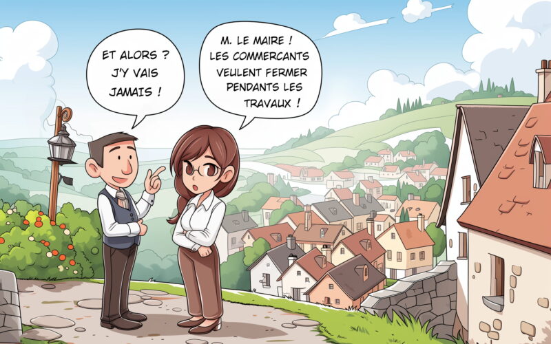 Fermeture de la route principale : réunion !